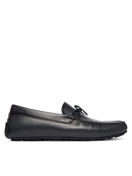Mocasini BOSS Noel Bleumarin negru
