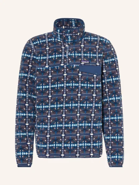 Patagonia Sweter Z Polaru Synchilla ® Snap-T® blau biały