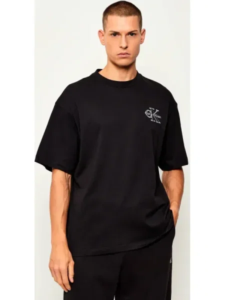 Calvin Klein Jeans Tricou | Relaxed fit negru