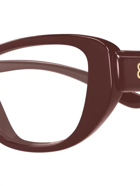 Ochelari de soare Balenciaga Eyewear cu autograf maro