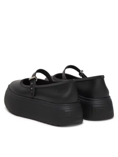 Balerinke Melissa Soft Ballerina Platform Ad črna