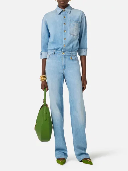 Комбінезон Elisabetta Franchi блакитний