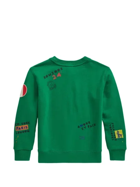 Bluza dziecięca Polo Ralph Lauren zielona