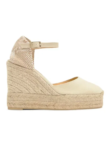 Espadryle Castañer beżowe