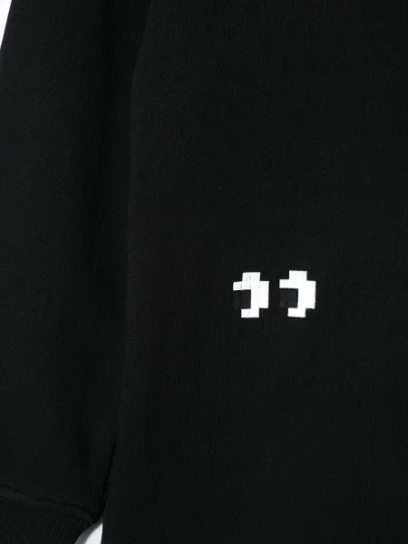 Bluza z kapturem dziecięca Mostly Heard Rarely Seen 8-bit czarna