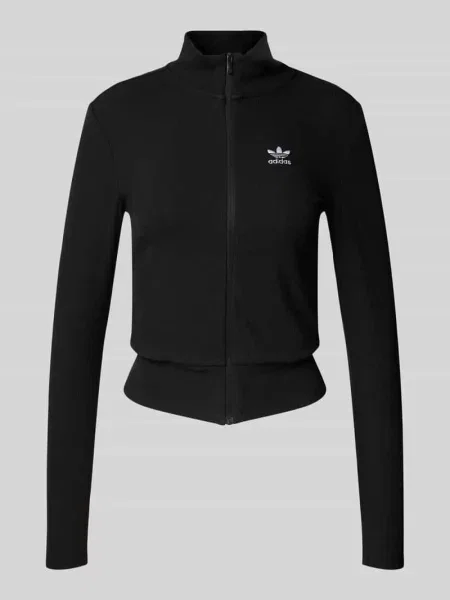 Bluza rozpinana Adidas Originals z autografem czarna