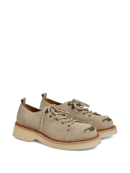 Pantofi derby Kenzo din piele de căprioară