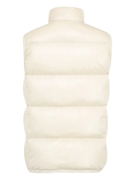 Matlasat vestă Moncler alb
