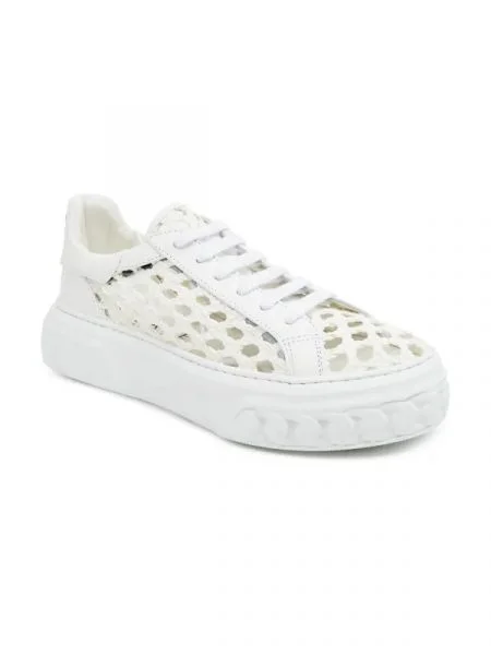 Casadei De piele sneakers Bianco alb