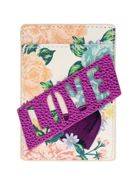 Portofel Kurt Geiger London cu model floral cu imagine