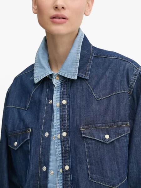 Cămașă Desigual cowboy albastru