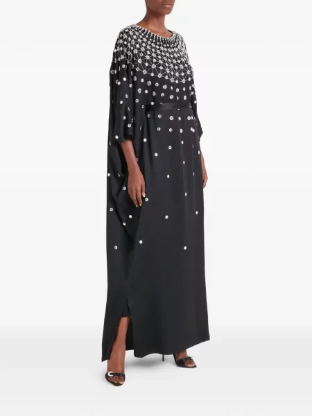 Rochie maxi Temperley London negru