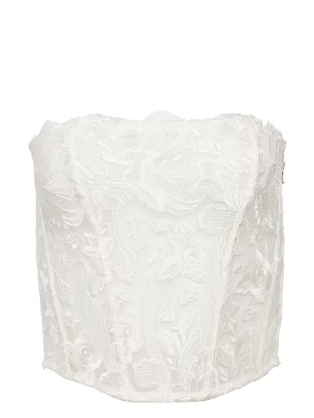 Maiou Fleur Du Mal cu broderie alb