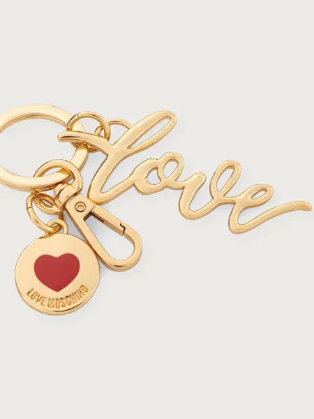Love Moschino obesek za ključe kovinski