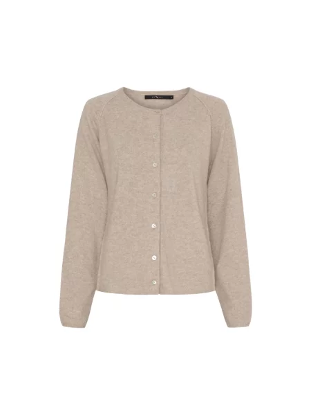 Kardigan Btfcph wełniany beżowy
