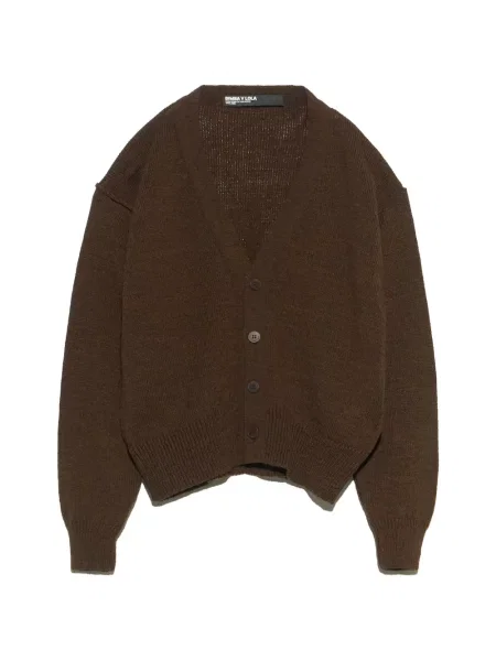 Cardigan Bimba Y Lola de lână maro