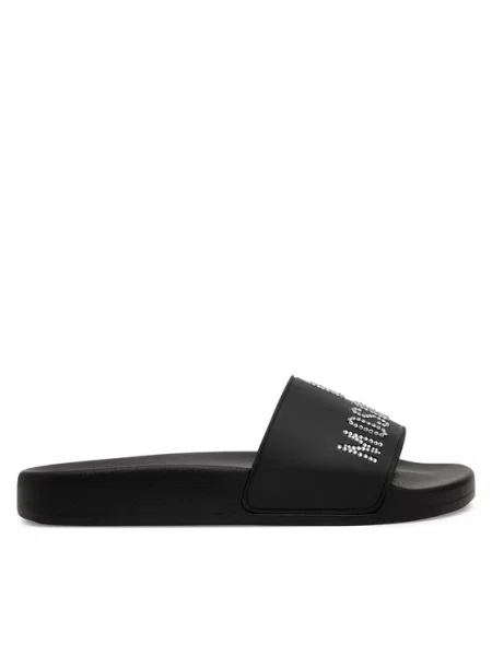 LOVE MOSCHINO Klapki czarny