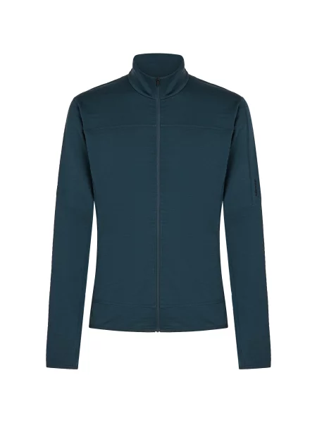 ICEBREAKER Jopa iz flisa RealFleece Descend progasto modra siva