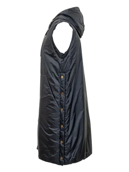 Καμβάς γιλέκο Max Mara μαύρο