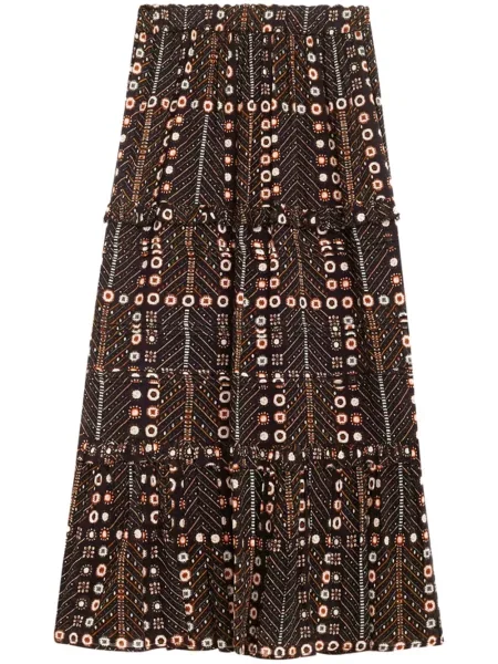 Fusta maxi Marant Etoile negru