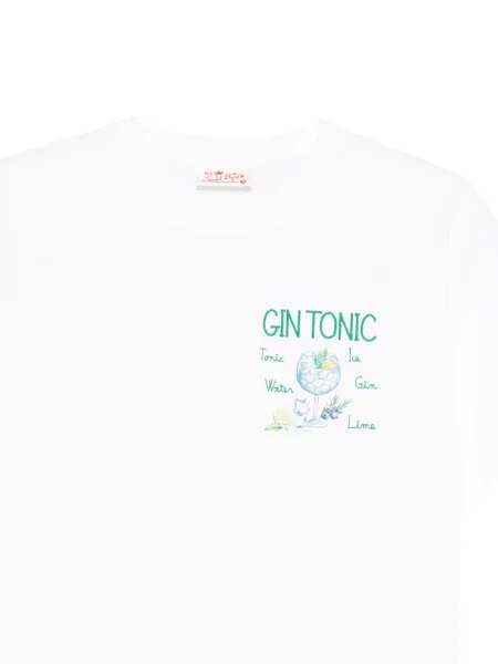 Grafic tricou Mc2 Saint Barth cu imagine alb