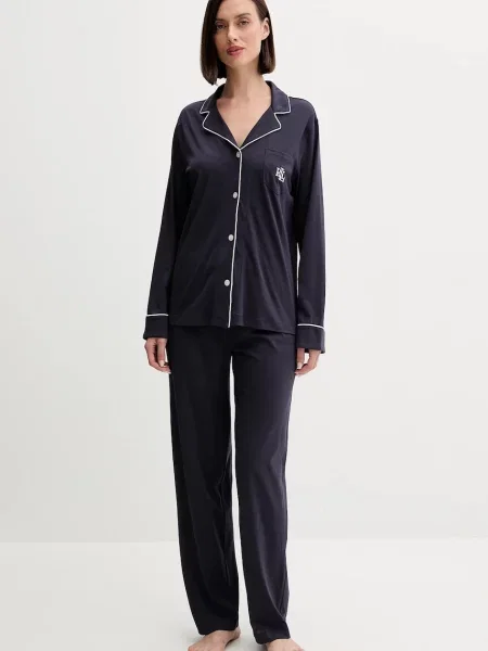 Lauren Ralph Lauren pizsama női sötétkék kék