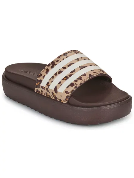ADIDAS PERFORMANCE Papucs Adilette cappuccinobarna / sötét / fehér barna