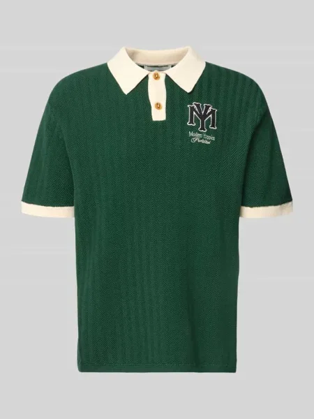 Koszulka polo o kroju regular fit z wyhaftowanym logo Prohibited