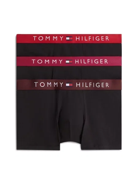 Tommy Hilfiger Underwear Boxeri sângeriu / roșu vin / roșu cireș negru
