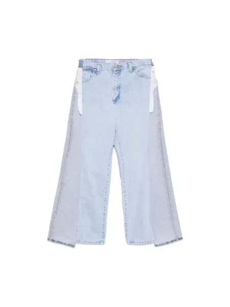 Jeansy E.l.v. Denim klasyczne niebieskie