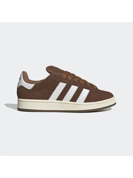 Sneakersy Adidas Campus retro zamszowe brązowe