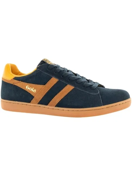 Pantofi Gola din piele de căprioară albastru