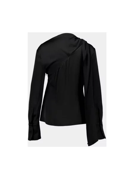 Bluzka Givenchy z kokardką czarna