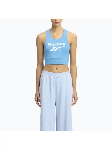 Сутиен за тренировка за жени Reebok Identity Big Logo recovery blue синьо