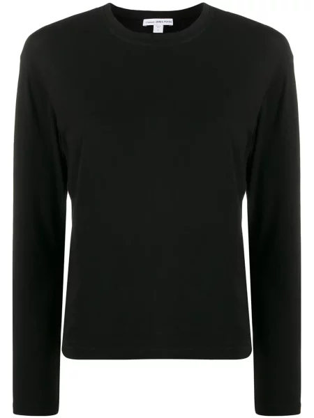 Tricou James Perse din jerseu negru