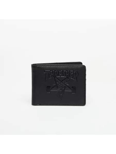 Portofel Thrasher din piele negru