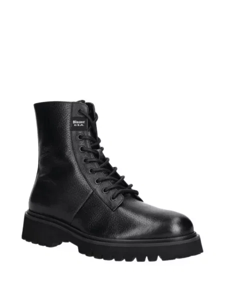 Botine Blauer din piele negru