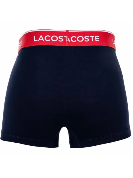 LACOSTE Boxeralsók sötétkék / zöld piros