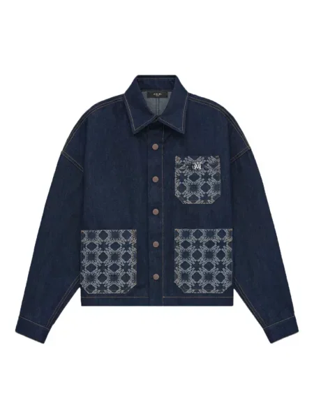 Geacă de blugi Amiri albastru