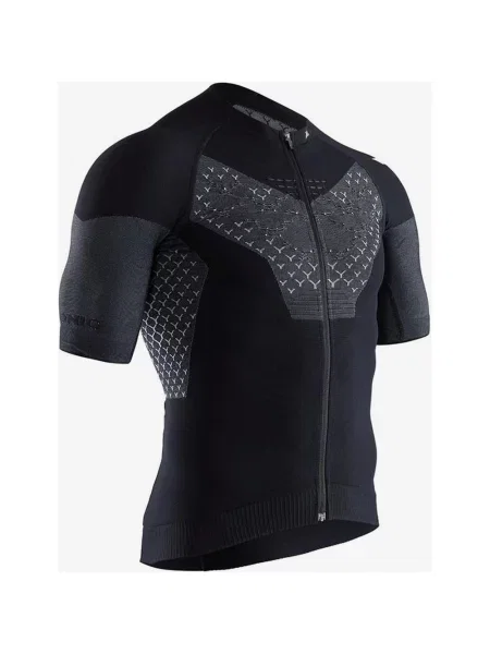 Koszulka z krótkim rękawem X-Bionic Twyce G2 czarno-szara S czarna
