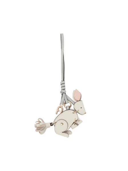 Furla Pakabukas Rabbit Charms Kreminė