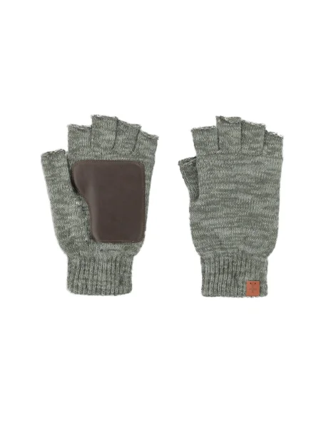 Bickley + Mitchell Rokavice s kratkimi prsti pegasto siva