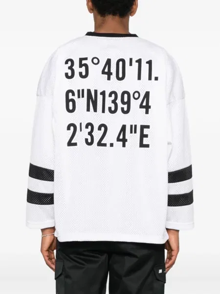 Tricou Wtaps cu dungi alb