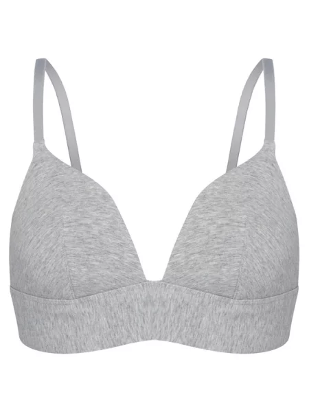 Hunkemöller Trikotni nedrček siva