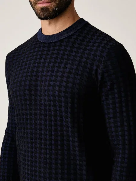 Armani Exchange pulóver férfi viszkózzal