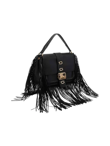 Torebka Burberry skórzana czarna