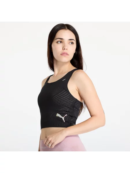 Бягане топ Puma изрязани черно