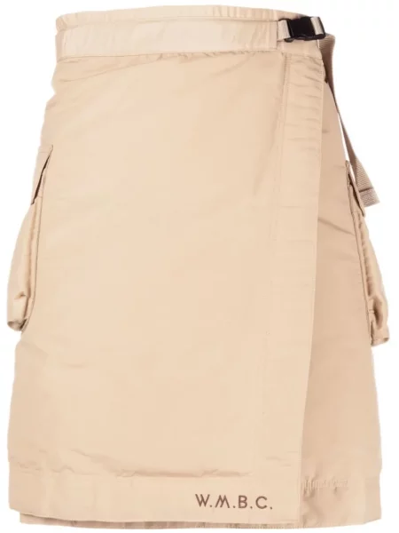 Шорти cargo White Mountaineering бяло