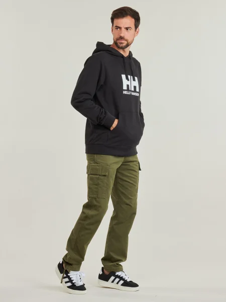 Hanorac cu glugă Helly Hansen cu autograf negru