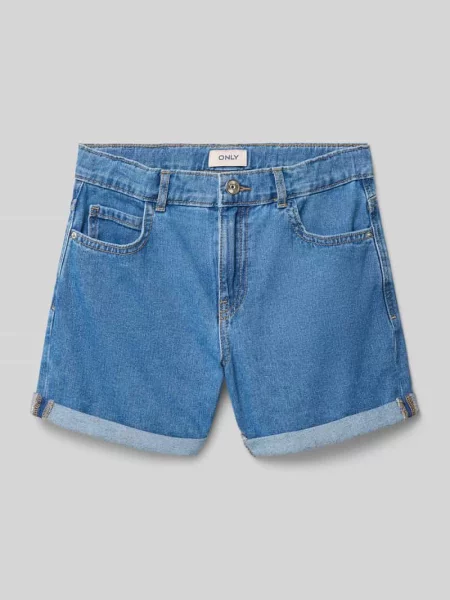 Szorty jeansowe o kroju regular fit z czystej bawełny model VEGA' Only niebieskie